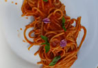 spaghetti al pomodoro fresco